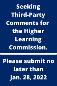 HLC third-party comments requested